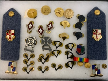 US MILITARY INSIGNIA LOT