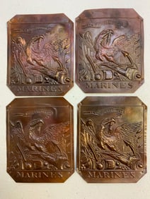 1807 USMC SHAKO PLATES