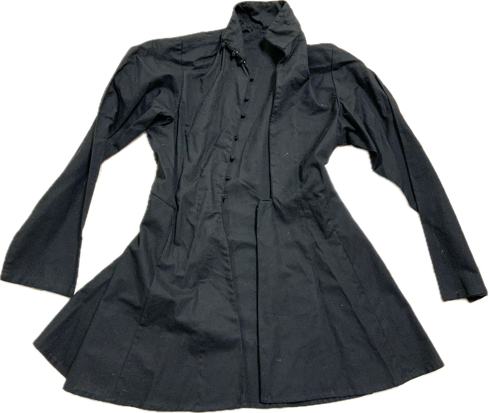 VINTAGE RUSSIAN COSSACK UNDERSHIRT - BESHMET: VINTAGE RUSSIAN COSSACK UNDERSHIRT - BESHMET . ALL BLACK COTTON VERSION. GREAT CONDITION. SIZE ABOUT SMALL - MEDIUM.