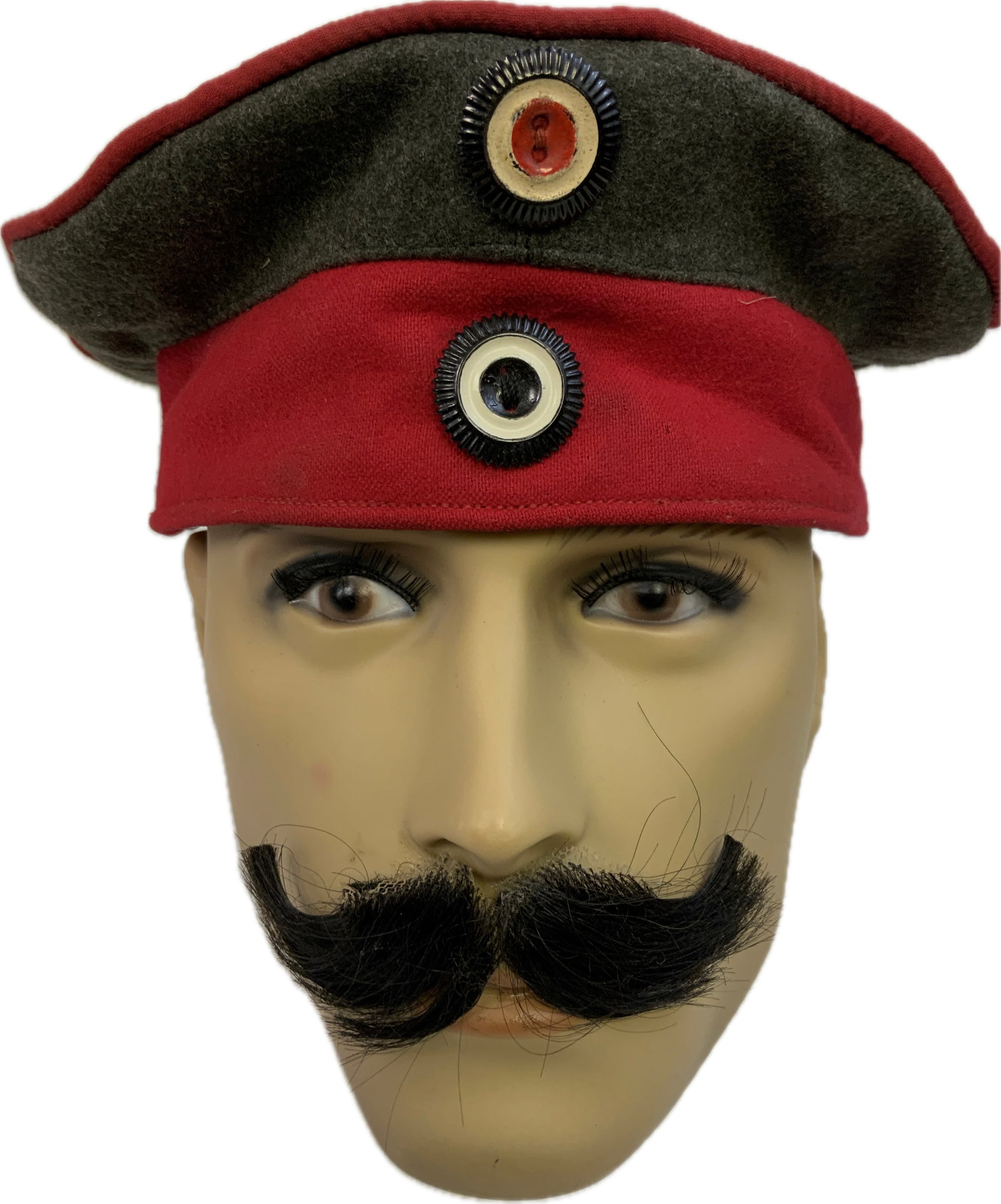 WWI IMPERIAL GERMAN ENLISTED FELDMUTZE FIELD CAP: WWI IMPERIAL GERMAN ENLISTED FELDMUTZE FIELD CAP. NICE CONDITION WITH 1915 DATE AND REGIMENTAL MARKS INSIDE.