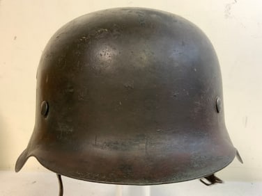 WWII GERMAN ARMY M42 COMBAT HELMET