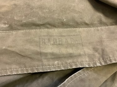 GERMANY THIRD REICH CANVAS RAD MARKED ZELTBAHN