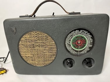 WWII GERMAN MILITARY 1939 RADIONE R2 SHORTWAWE RADIO RECEIVER