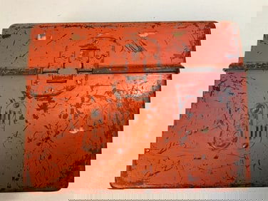 WWII GERMAN MILITARY PAINTED BAKELITE FIELD PHONE