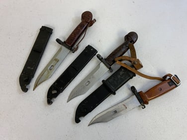 SOVIET AK AND AKM  BAYONETS