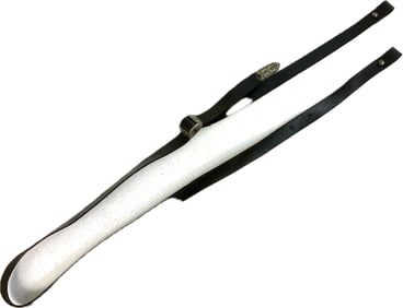 ANTIQUE IMPERIAL RUSSIAN COSSACK SILVER DECORATED GUN HOLSTER BELT