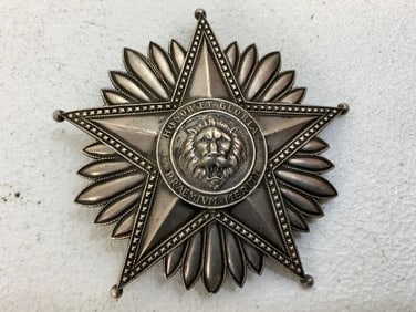 PARAGUAY NATIONAL ORDER OF MERIT GRAND CROSS BREAST STAR