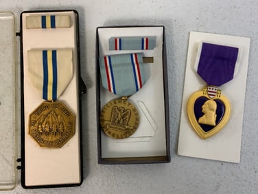 USA LOT OF 3 MEDALS