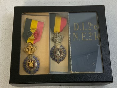 BELGIUM LOT OF MEDALS