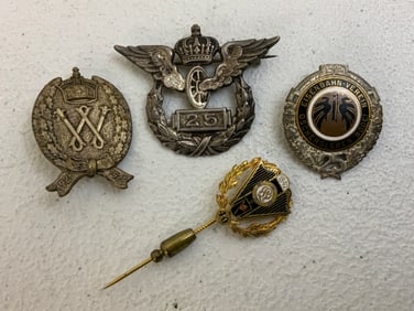 ANTIQUE GERMAN BADGES IMPERIAL GERMANY