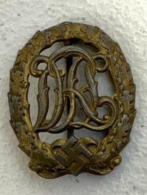 GERMANY THIRD REICH DRL SPORT BADGE IN GOLD