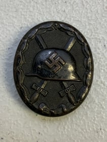 WWII GERMAN BLACK WOUND BADGE