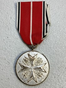 THIRD REICH GERMANY GERMAN EAGLE ORDER MEDAL OF MERIT IN SILVER