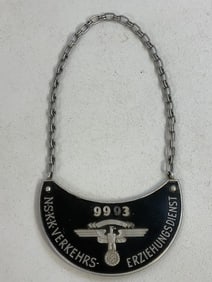 GERMANY THIRD REICH NSKK GORGET