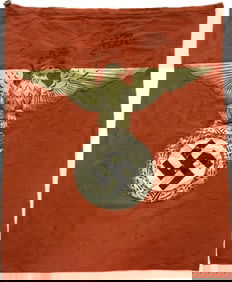 GERMANY THIRD REICH EARLY NSDAP FLAG