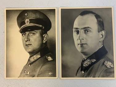 KURT DALUEGE GERMAN GENERAL AND CHIEF OF POLICE OFFICIAL HOFFMANN STUDIO PHOTO PORTRAITS