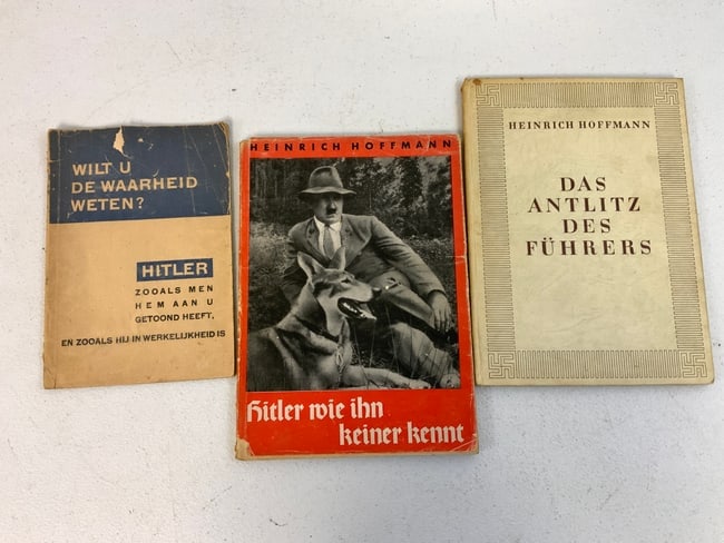 THIRD REICH GERMAN ADOLF HITLER HINRICH HOFFMAN PHOTO BOOKS AND OTHER: THIRD REICH GERMAN ADOLF HITLER HINRICH HOFFMAN PHOTO BOOKS AND OTHER.
