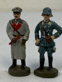 GERMAN NAZI PERIOD LINEOL / ELASTOLIN TOY SOLDIERS WWII GENERALS
