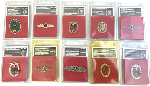 ORYON COLLECTION OF GERMAN MILITARY BADGES
