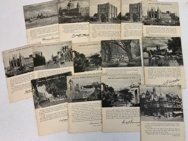 WWII US MILITARY FORCES IN U.K. BOOKLETS