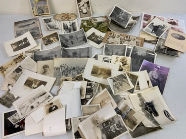 US MILITARY EPHEMERA AND PHOTOGRAPHIC MATERIAL LARGE LOT