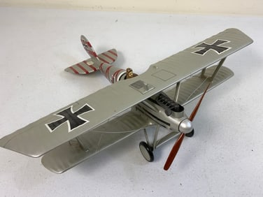 WWI GERMAN PLANE LARGE DISPLAY MODEL