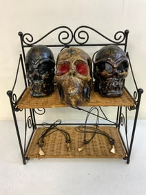 LAS CALAVERAS ANCESTOR SCUL FOR DIA DE LOS MUERTOS FAMILY ALTAR