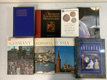 LOT OF BOOKS ON HISTORY AND COLLECTING
