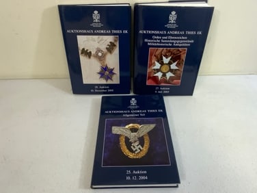 ANDREAS THIES AUCTIONS CATALOGS