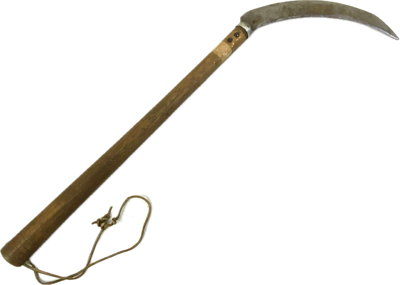 ANTIQUE JAPANESE EDO MEIJI SCYTHE AXE WEAPON: ANTIQUE JAPANESE EDO MEIJI SCYTHE AXE WEAPON. 22" LONG. GOOD CONDITION FOR ITS AGE.