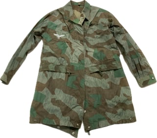 WWII GERMAN LUFTWAFFE PARATROOPERS SPLINTER CAMO JUMP SMOCK