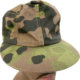 WWII GERMAN SS CAMOUFLAGE FIELD CAP
