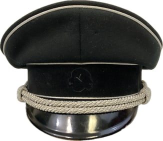 GERMANY THIRD REICH ALLGEMEINE SS GENERAL VISOR HAT