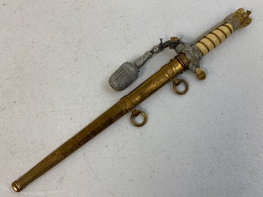 GERMANY THIRD REICH GERMAN NAVY KRIEGSMARINE OFFICER DAGGER