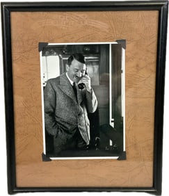 ADOLF HITLER FRAMED PHOTOGRAPH