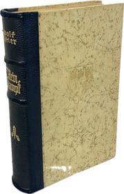 GERMANY THIRD REICH 1938 WEDDING EDITION OF ADOLF HITLERS MEIN KAMPF BOOK