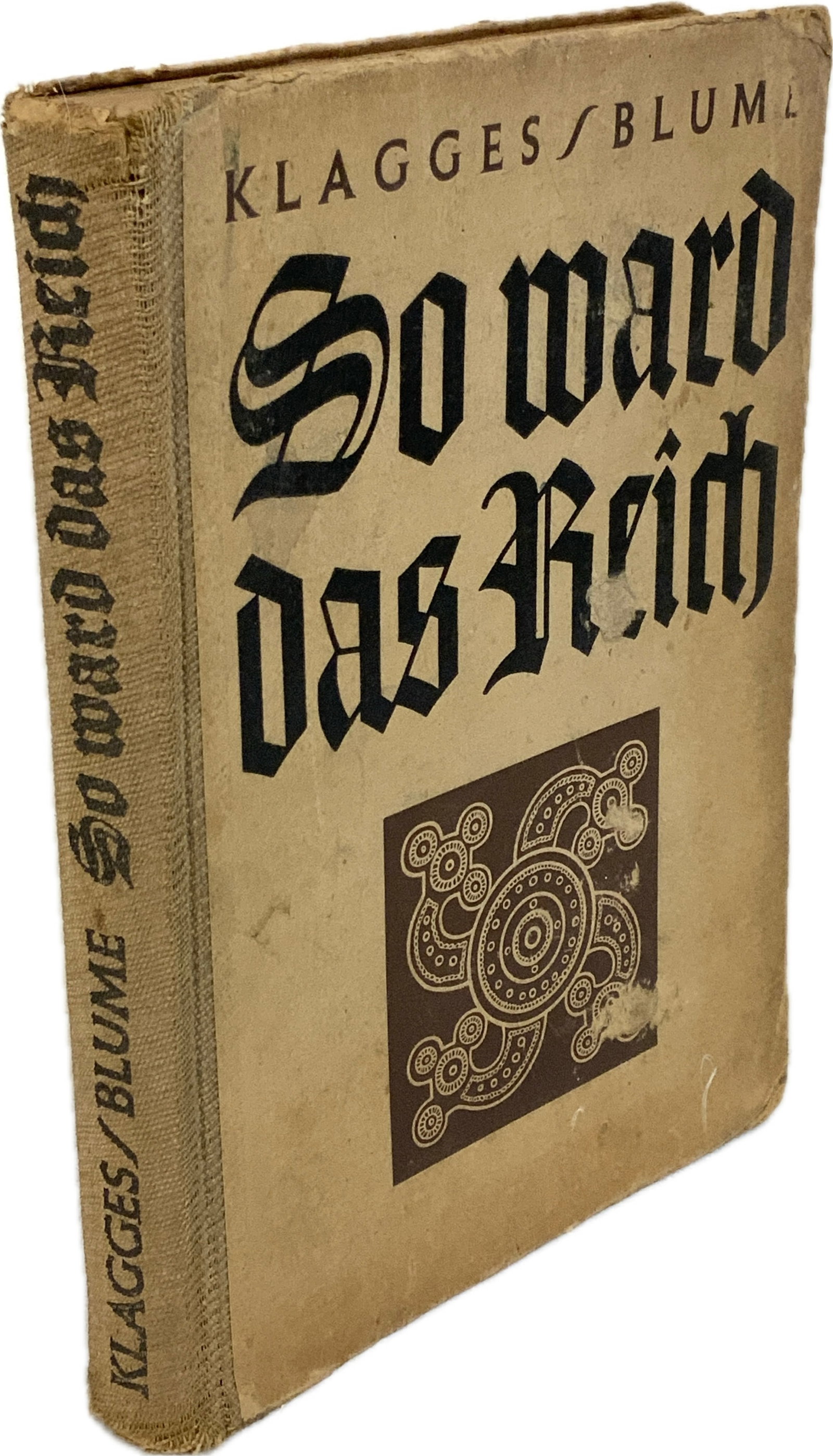 THIRD REICH GERMAN NAZI PROPAGANDA BOOK SO WARD DAS REICH (1 of 6)