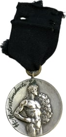 SS MOTORSTANDART NAMED JULFEST MEDAL ENGRAVED TO SS STANDARTENFUHRER