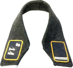 WWII GERMAN NSFK NATIONAL SOCIALIST FLYING CORPS TUNIC COLLAR WITH TABS