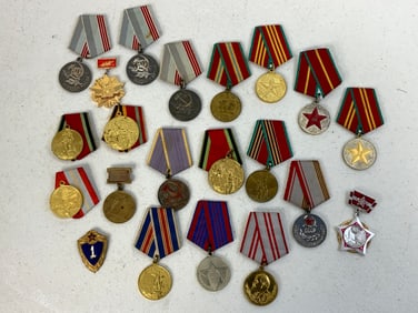 USSR SOVIET UNION AWARD MEDALS LOT
