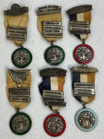 US MILITARY LARGE LOT OF VINTAGE SHOOTING MARKSMANSHIP AWARD MEDALS