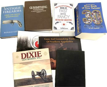 LARGE LOT OF GUNS AND GUNSMITHING RELATED BOOKS
