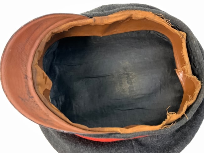 IMPERIAL GERMAN FIREMEN OFFICIAL VISOR HAT - 7