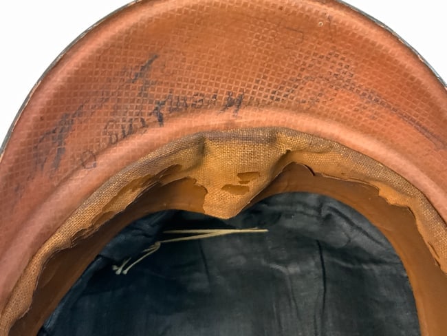 IMPERIAL GERMAN FIREMEN OFFICIAL VISOR HAT - 8