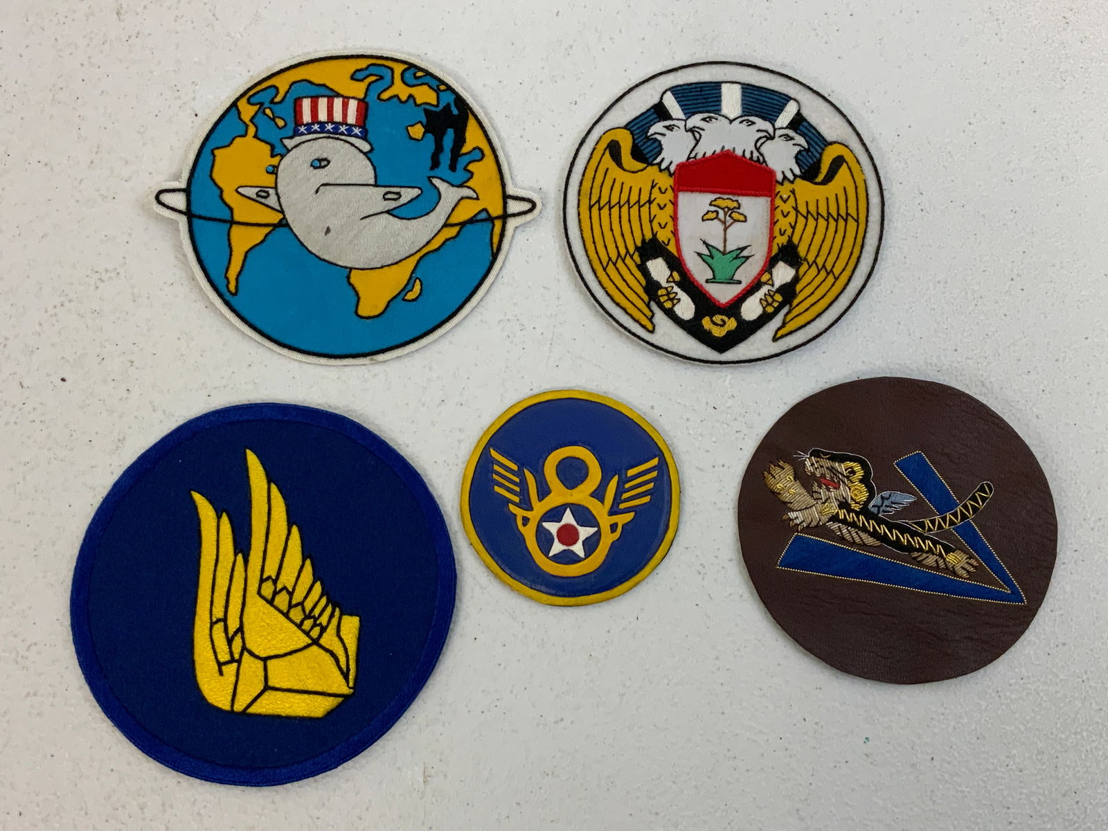 US WWII AIR FORCE PATCHES (1 of 2)