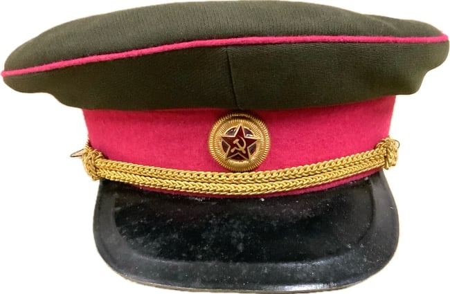 USSR WWII GENERAL VISOR CAP - 3