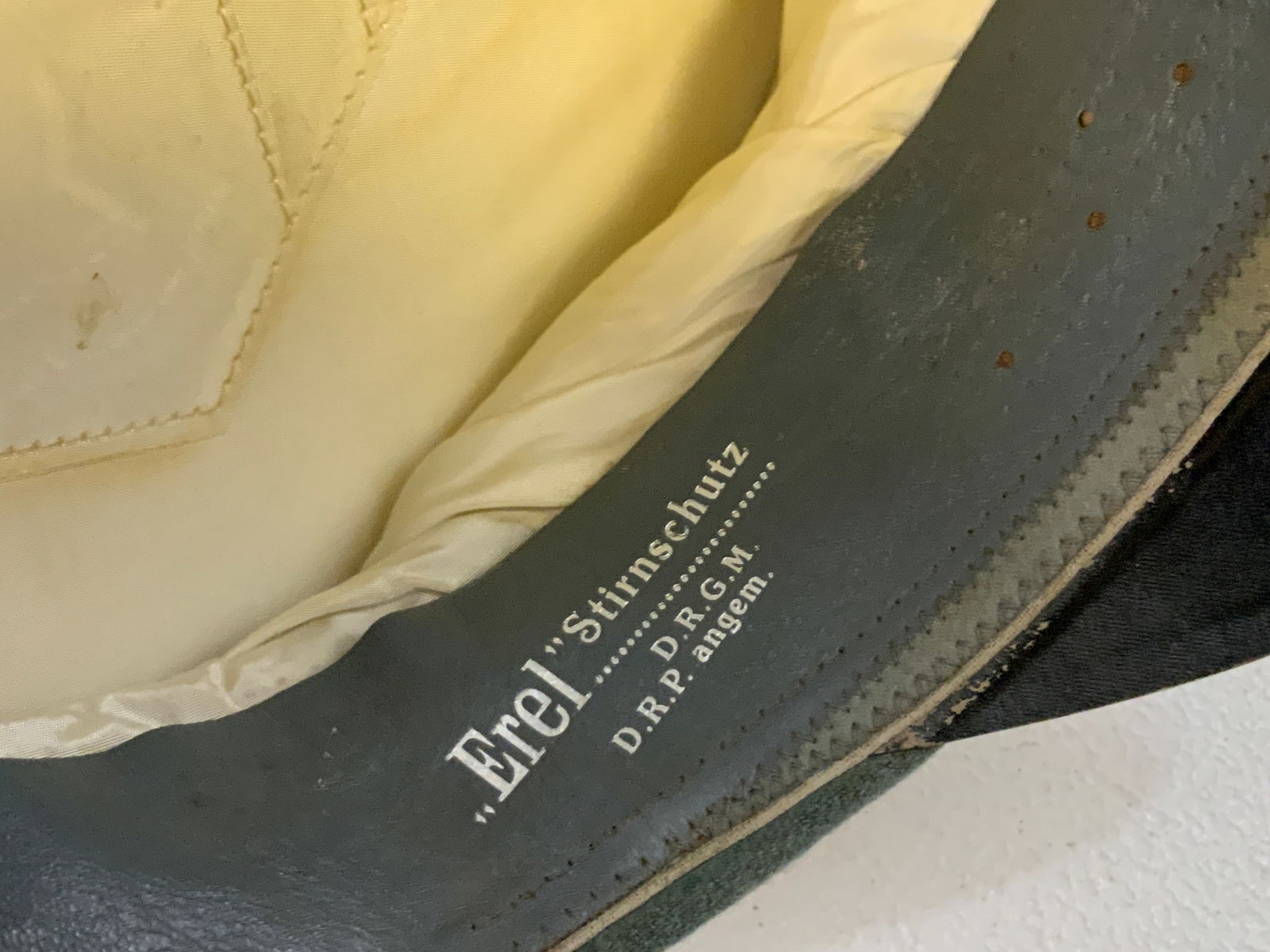 WWII GERMAN ARMY GENERAL VISOR CAP HAT - 10