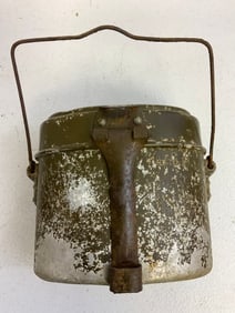 WWII GERMAN MILITARY MESS KIT NAMED AND DATED 1941