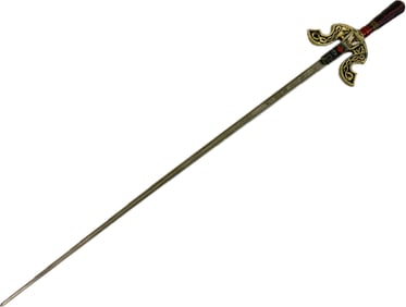 VINTAGE DECORATED CEREMONIAL SWORD