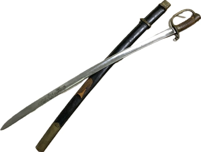 IMPERIAL RUSSIAN 1881 MODEL DRAGOON CAVALRY SHASHKA SWORD UNIT MARKED - 4